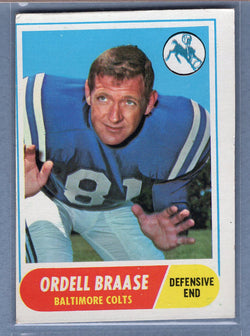 1968 Topps #126 Ordell Braase (a) EX  GO207