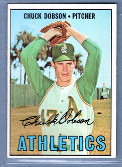 1967 Topps #438 Chuck Dobson EX-MT  GO510