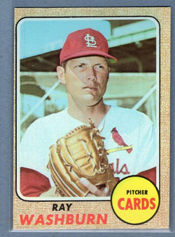1968 Topps 388 Rick Washburn VG-EX SET BREAK