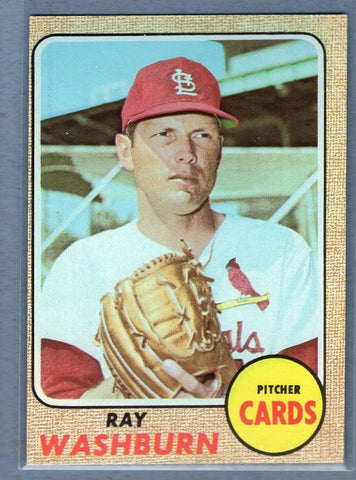 1968 Topps 388 Rick Washburn VG-EX SET BREAK
