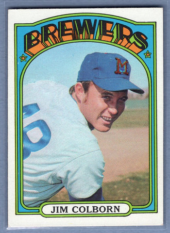 1972 Topps #386 Jim Colborn Ex-Nm