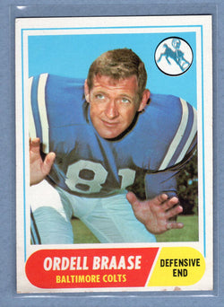 1968 Topps #126 Ordell Braase (b) VG-EX  GO207