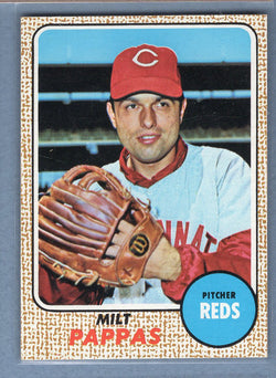 1968 Topps #74 Milt Pappas EX-MT  GO545