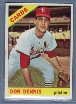 1966 Topps #142 Don Dennis EX-MT  GO466