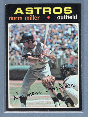 1971 Topps #18 Norm Miller  (b) EX-MT  GO775