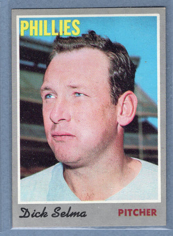 1970 Topps #24 Dick Selma  (b) EX-MT  GOY
