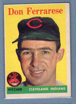 1958 Topps #469 Don Ferrarese  VG-EX  GO501