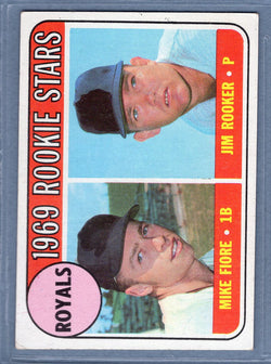 1969 Topps #376 Royals Rookies EX-MT  GO661