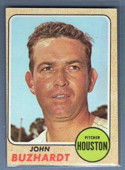 1968 Topps 403 John Buzhardt VG-EX SET BREAK