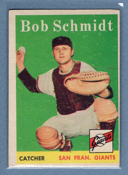 1958 Topps #468 Bob Schmidt  VG  GO501