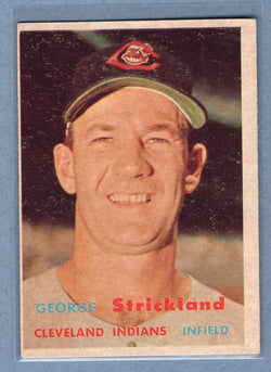 1957 Topps #263 George Strickland EX  GO121