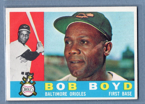 1960 Topps # 207 Bob Boyd EX-MT High Grade Set Break