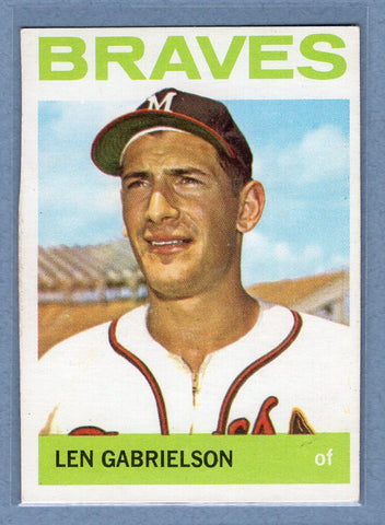 1964 Topps #198 Len Gabrielson (mc)  VG  GO346
