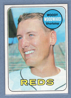 1969 Topps #142 Woody Woodward EX-MT  GO645