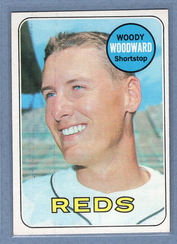 1969 Topps #142 Woody Woodward EX-MT  GO645