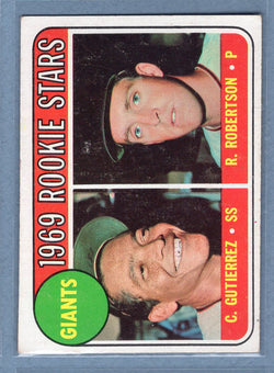 1969 Topps #16 Giants Rookies  EX   GO501