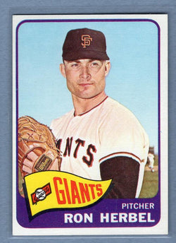 1965 Topps #84 Ron Herbel EX-MT  GO139