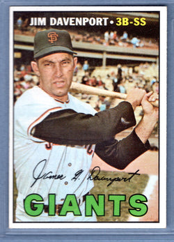 1967 Topps #441 Jim Davenport EX-MT  GO510