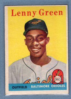 1958 Topps #471 Lenny Green (a) VG-EX  GO501