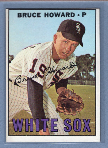 1967 Topps #159 Bruce Howard EX  GO301