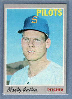 1970 Topps #31 Marty Pattin   EX-MT  GOY