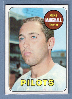 1969 Topps #17 Mike Marshall  (b) EX  GO501