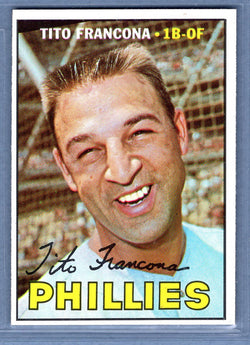1967 Topps #443 Tito Francona EX-MT  GO510