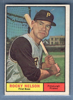 1961 Topps #304 Rocky Nelson EX   GO269