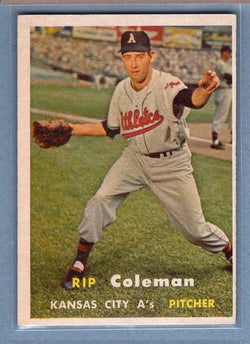 1957 Topps #354 Rip Coleman (a) EX  GO121