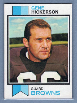 1973 Topps #183 Gene Hickerson (HOF)(a) EX-MT  GO120