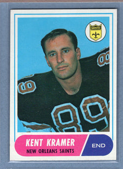1968 Topps #134 Kent Kramer (a) EX  GO207