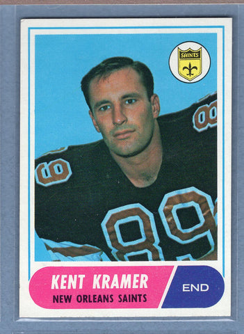 1968 Topps #134 Kent Kramer (a) EX  GO207