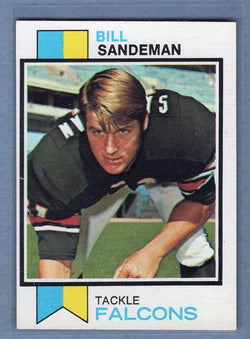 1973 Topps #518 Bill Sandeman EX-MT  High Grade Set Break