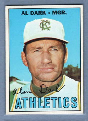 1967 Topps #389 Al Dark EX  GO225