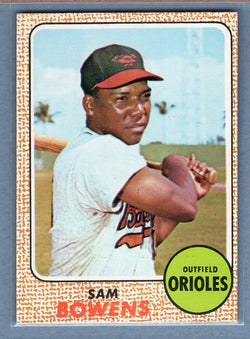 1968 Topps #82 Sam Bowens EX-MT  GO545