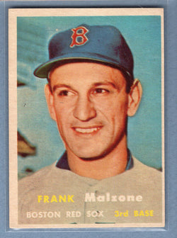 1957 Topps #355 Frank Malzone (a) EX  GO121