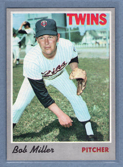 1970 Topps #47 Bob Miller   EX-MT  GOY