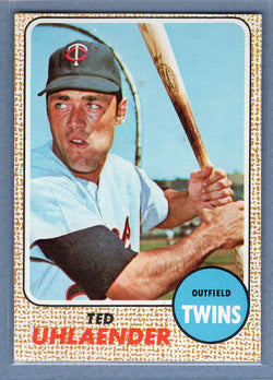 1968 Topps #28 Ted Uhlaender (a)EX-MT  GO507