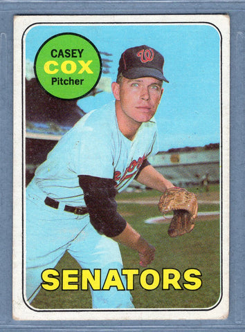 1969 Topps #383 Casey Cox VG-EX  GO661