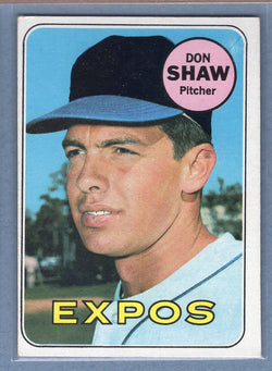 1969 Topps #183 Don Shaw VG-EX  GO572