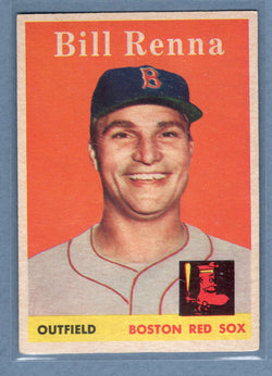 1958 Topps #473 Bill Renna (mk) VG  GO501