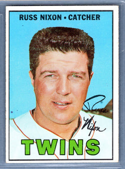 1967 Topps #446 Russ Nixon EX-MT  GO510