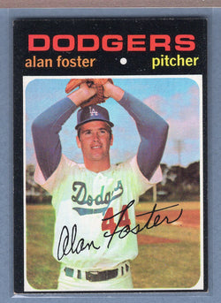 1971 Topps #207 Alan Foster (a) EX  GO950