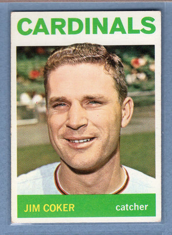 1964 Topps #211 Jim Coker  EX-MT  GO346