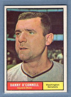 1961 Topps #318 Danny O'Connell EX   GO269