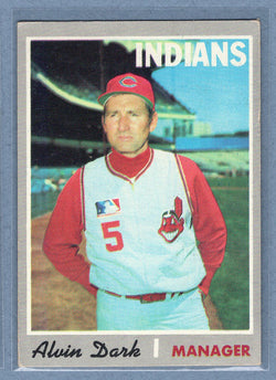 1970 Topps #524 Alvin Dark  EX   GO695