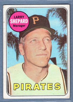 1969 Topps #384 Larry Shepard VG-EX  GO661
