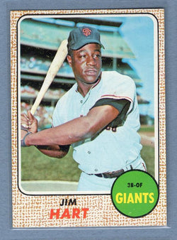 1968 Topps #73 Jim Hart (b) EX-MT  GO339