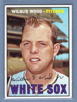 1967 Topps #391 Wilbur Wood EX  GO225