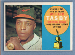 1960 Topps #322 Willie Tasby EX-MT  GO252